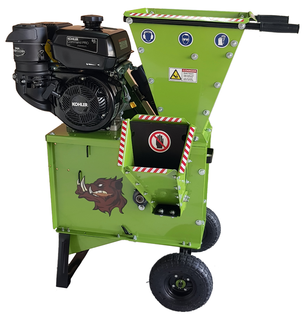 Yardbeast 2050 3-Inch Wood Chipper Shredder – 9.5HP Kohler Engine, Heavy-Duty Steel, Leaf & Branch Mulcher