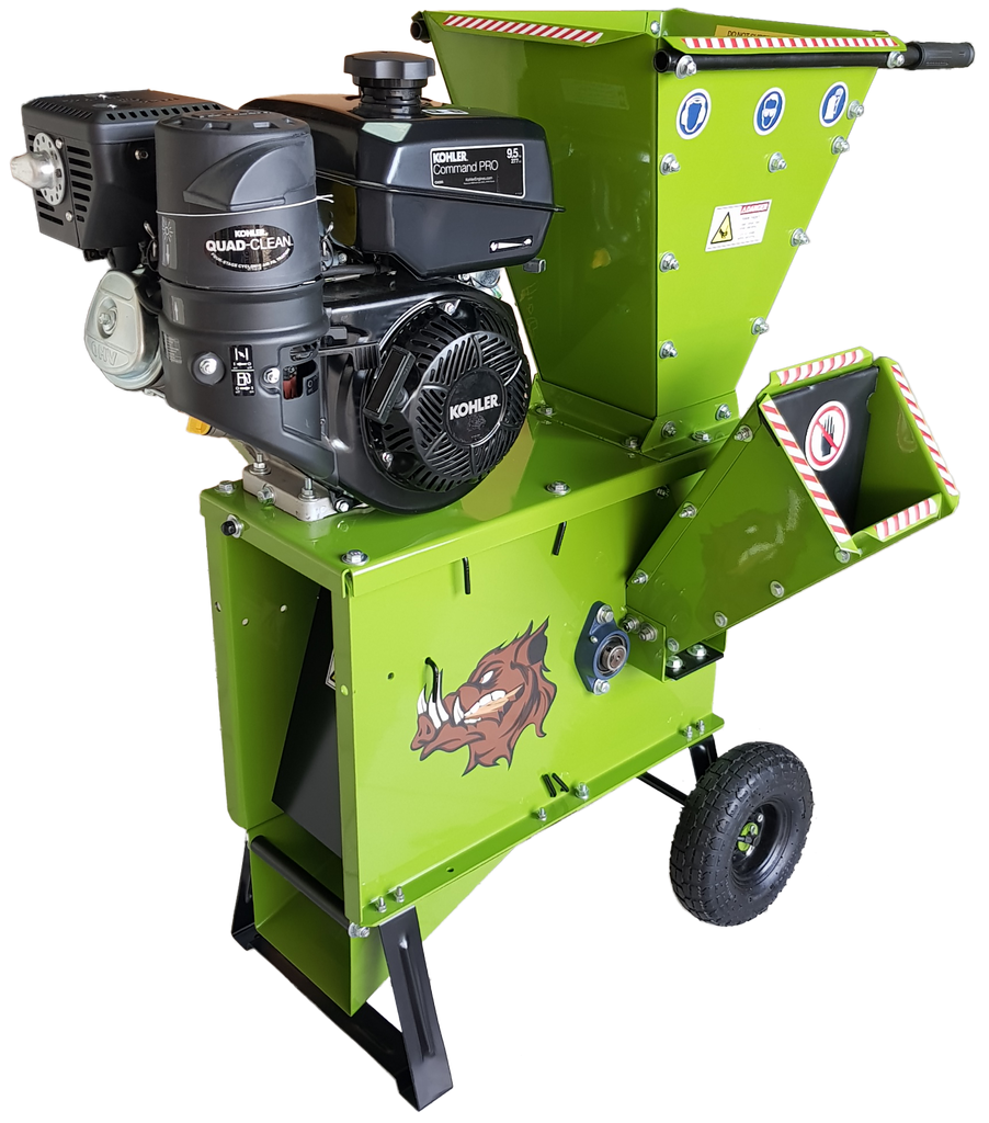 Yardbeast 2050 3-Inch Wood Chipper Shredder – 9.5HP Kohler Engine, Heavy-Duty Steel, Leaf & Branch Mulcher