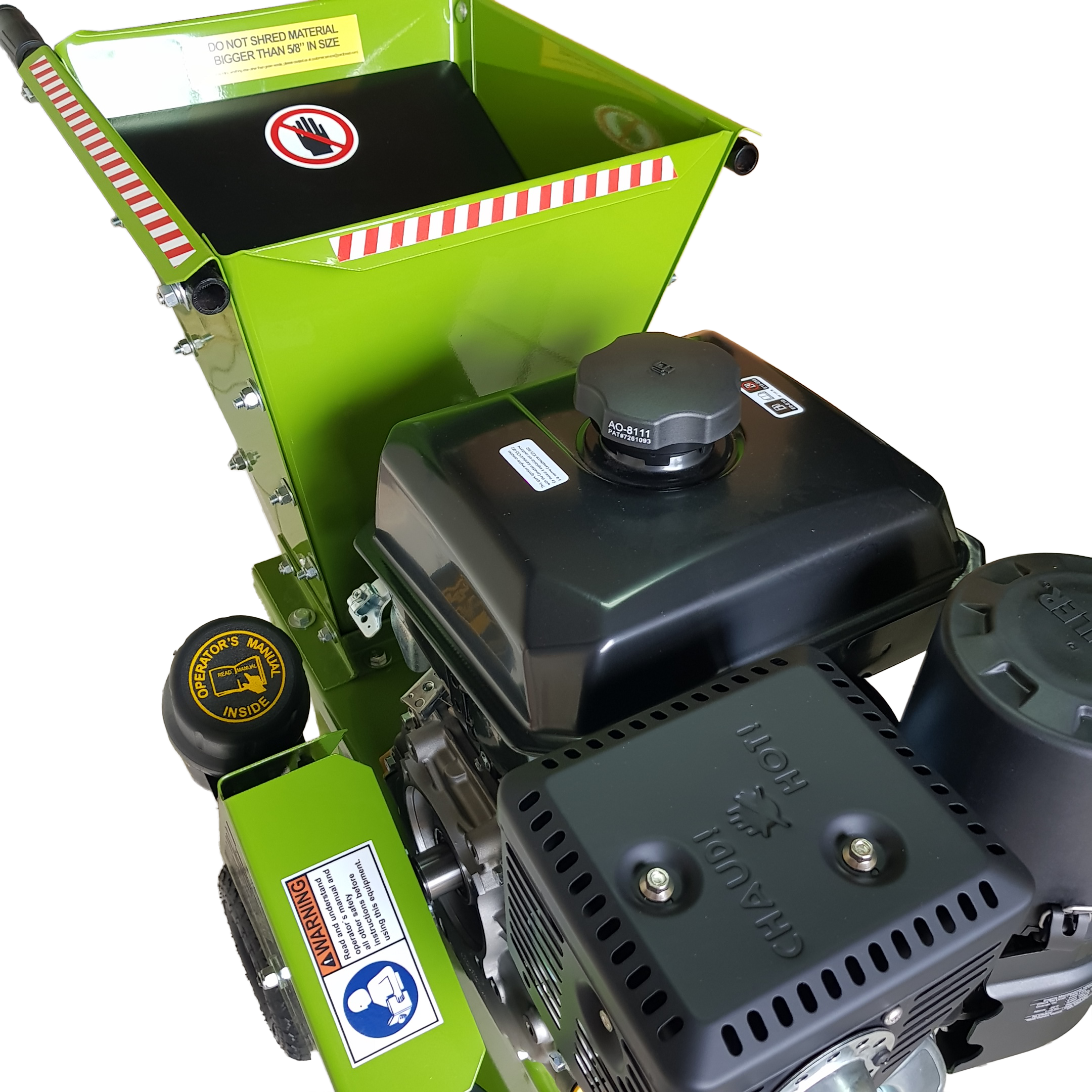 Yardbeast 2050 3-Inch Wood Chipper Shredder – 9.5HP Kohler Engine, Heavy-Duty Steel, Leaf & Branch Mulcher