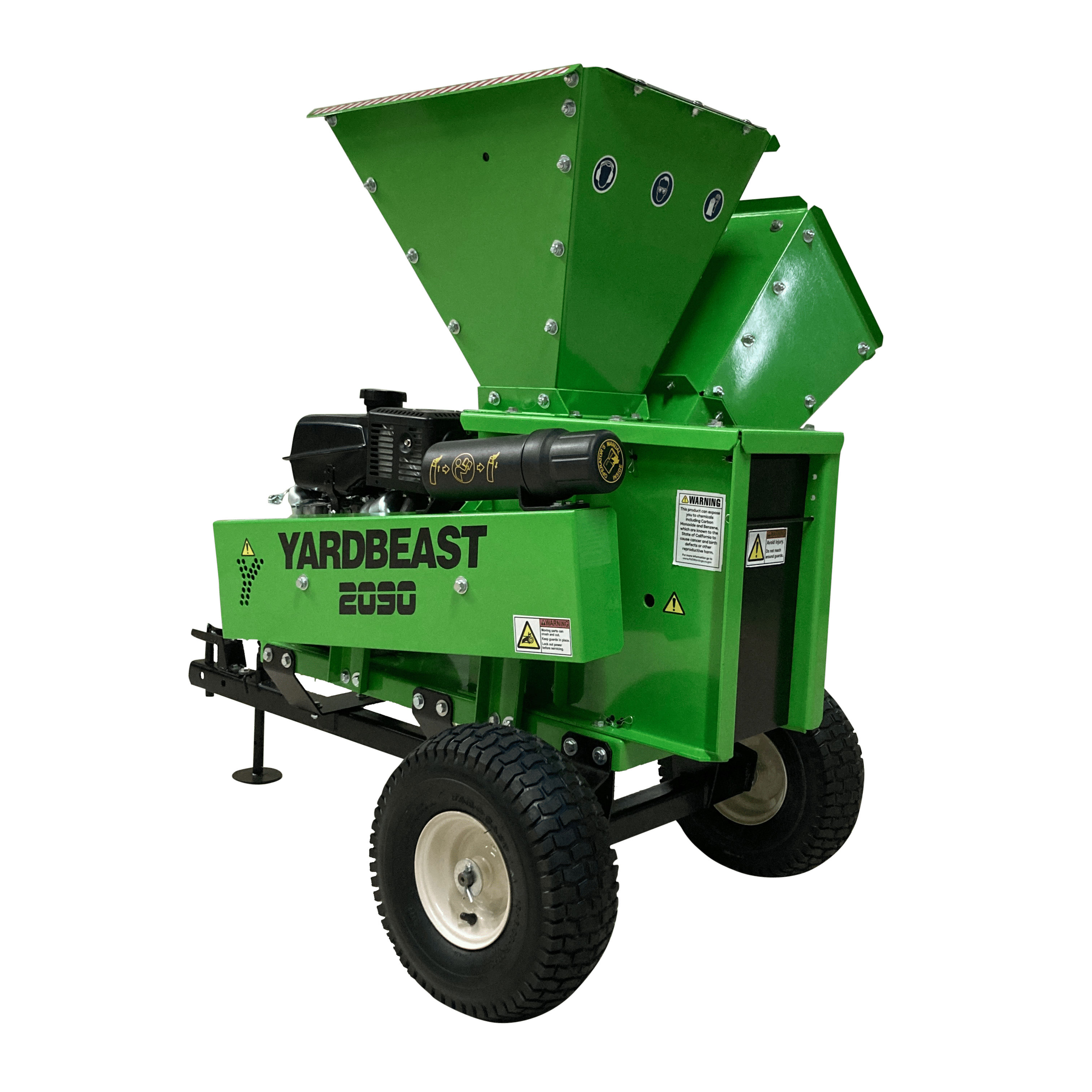 Yardbeast 2090 Gas-Powered 3.5-Inch Wood Chipper with Kohler Engine