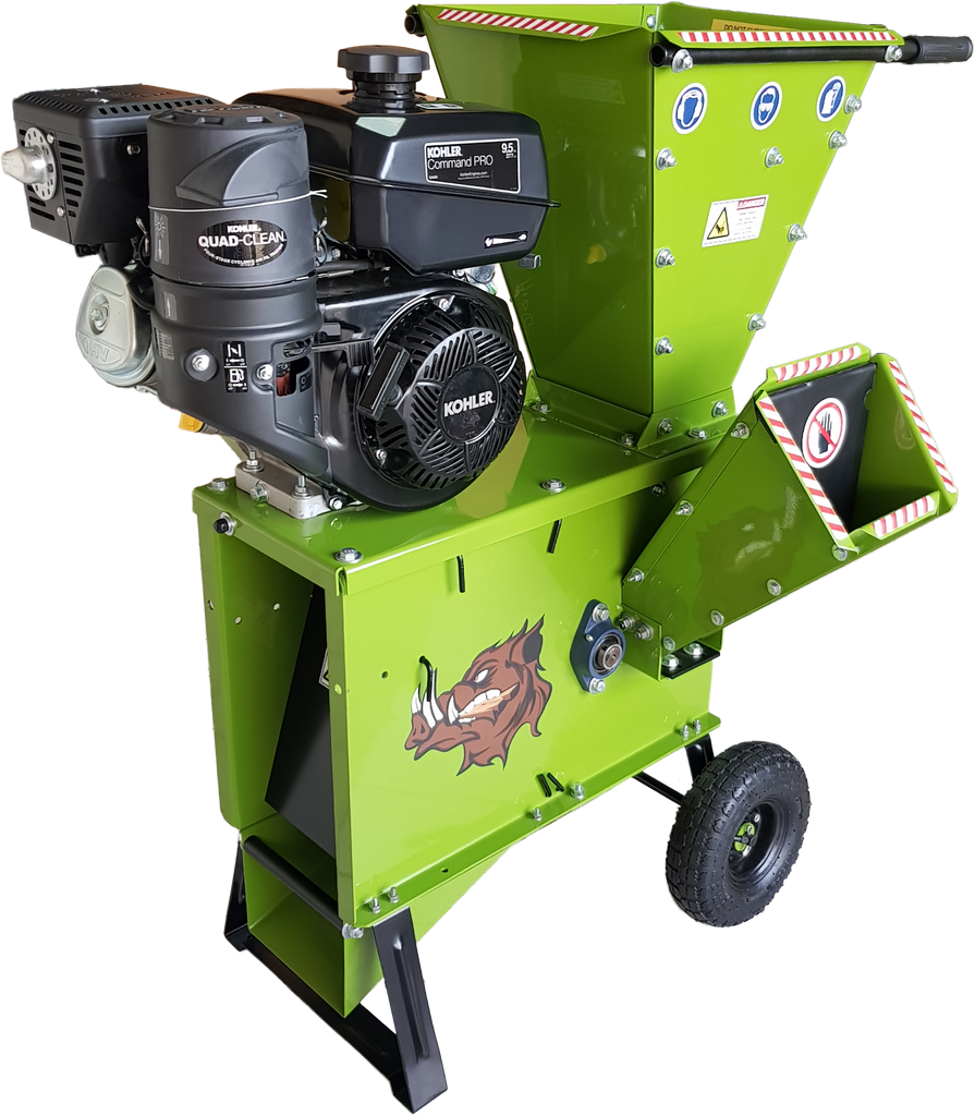 Yardbeast 2050 3-Inch Wood Chipper Shredder – 9.5HP Kohler Engine, Heavy-Duty Steel, Leaf & Branch Mulcher