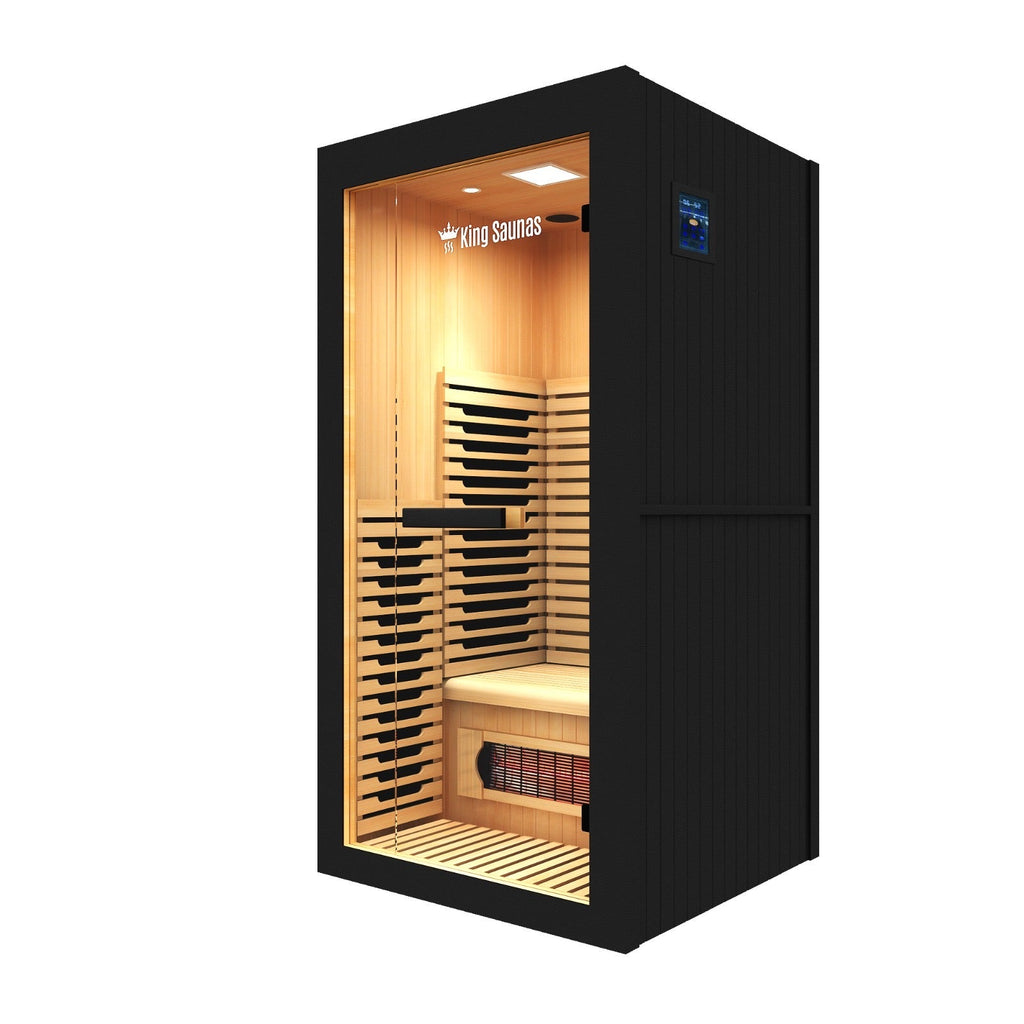 The Crown 2-Person Full Spectrum Infrared Sauna with Smart WiFi App Control