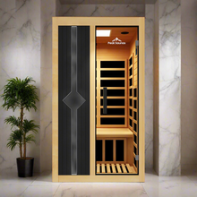 Load image into Gallery viewer, Peak Saunas Olympus 1-Person FAR Infrared Sauna with Smart WiFi App Control