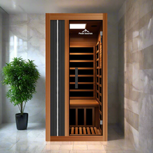 Load image into Gallery viewer, Peak Saunas Aspen 1-Person FAR Infrared Sauna with Smart WiFi App Control