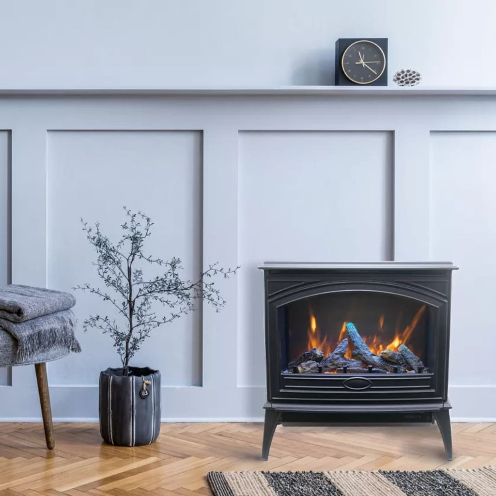 Amantii Lynwood Series - 70cm Freestanding SKU E70-NA Electric Fireplace