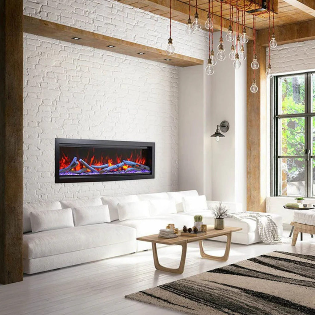 Amantii Symmetry Bespoke Xtra Tall - 50" SKU SYM-50-XT-BESPOKE Electric Fireplace