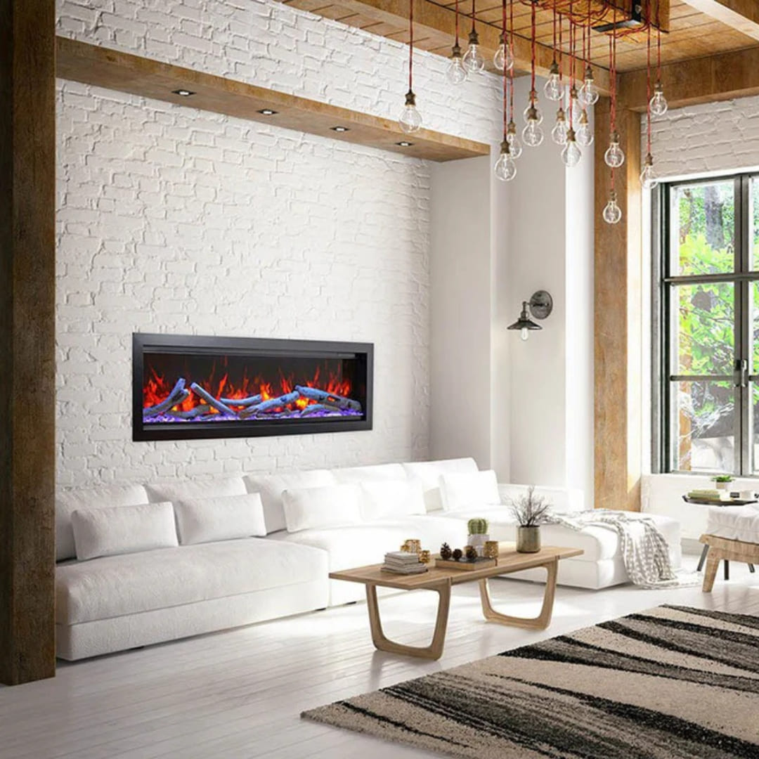 Amantii Symmetry Bespoke Xtra Tall - 50" SKU SYM-50-XT-BESPOKE Electric Fireplace