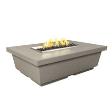 Load image into Gallery viewer, American Fyre Designs Contempo 52" Rectangular Fire Pit Table - Smoke Finish