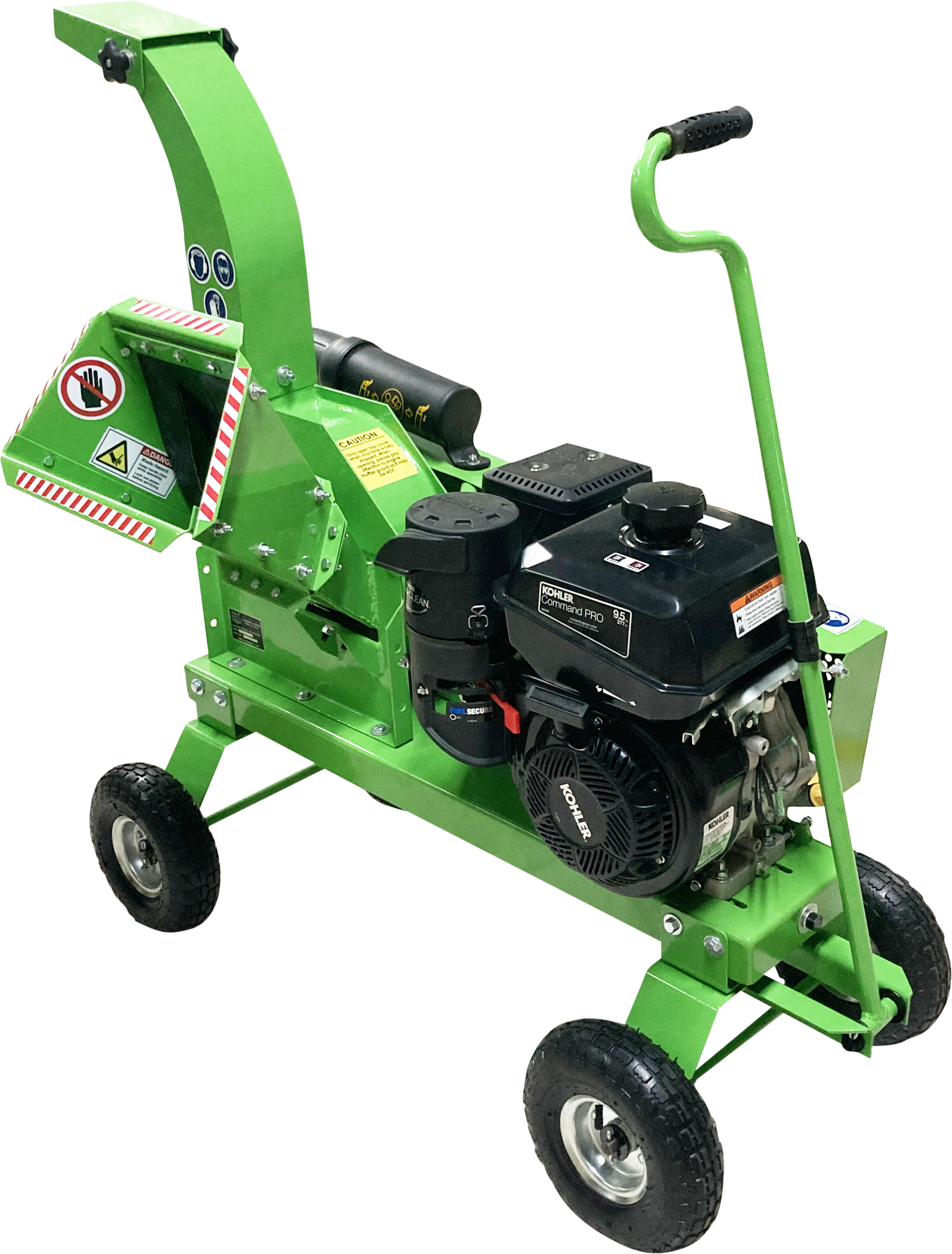 Yardbeast 2510 Wood Chipper – 9.5HP KOHLER Engine, 2.5" Capacity, Heavy-Duty Mulcher for Branches & Brush