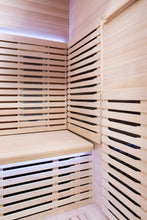 Load image into Gallery viewer, Peak Saunas Everest 2-Person Full Spectrum Infrared Sauna with Built-In XL Medical-Grade Red Light Therapy &amp; Smart WiFi App Control