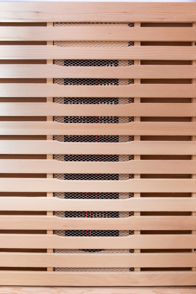 Peak Saunas Everest 2-Person Full Spectrum Infrared Sauna with Built-In XL Medical-Grade Red Light Therapy & Smart WiFi App Control