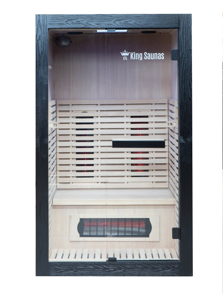 The Crown 2-Person Full Spectrum Infrared Sauna with Smart WiFi App Control