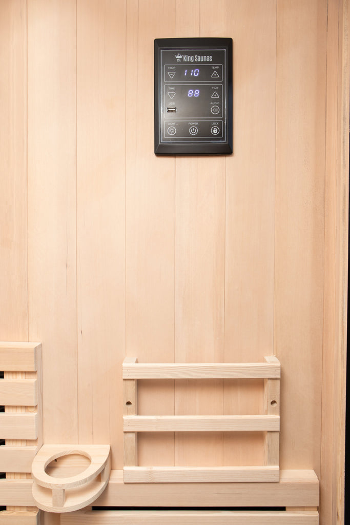 The Crown 2-Person Full Spectrum Infrared Sauna with Smart WiFi App Control
