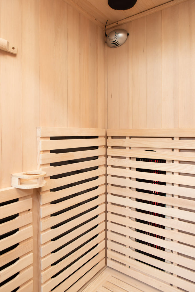 The Crown 2-Person Full Spectrum Infrared Sauna with Smart WiFi App Control