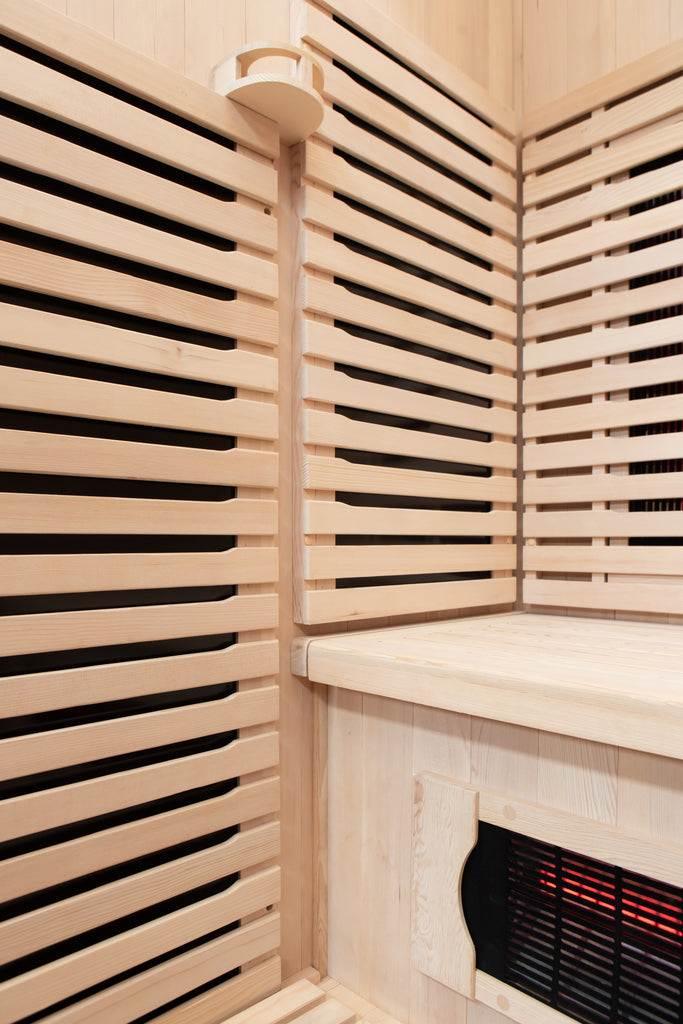 The Crown 2-Person Full Spectrum Infrared Sauna with Smart WiFi App Control