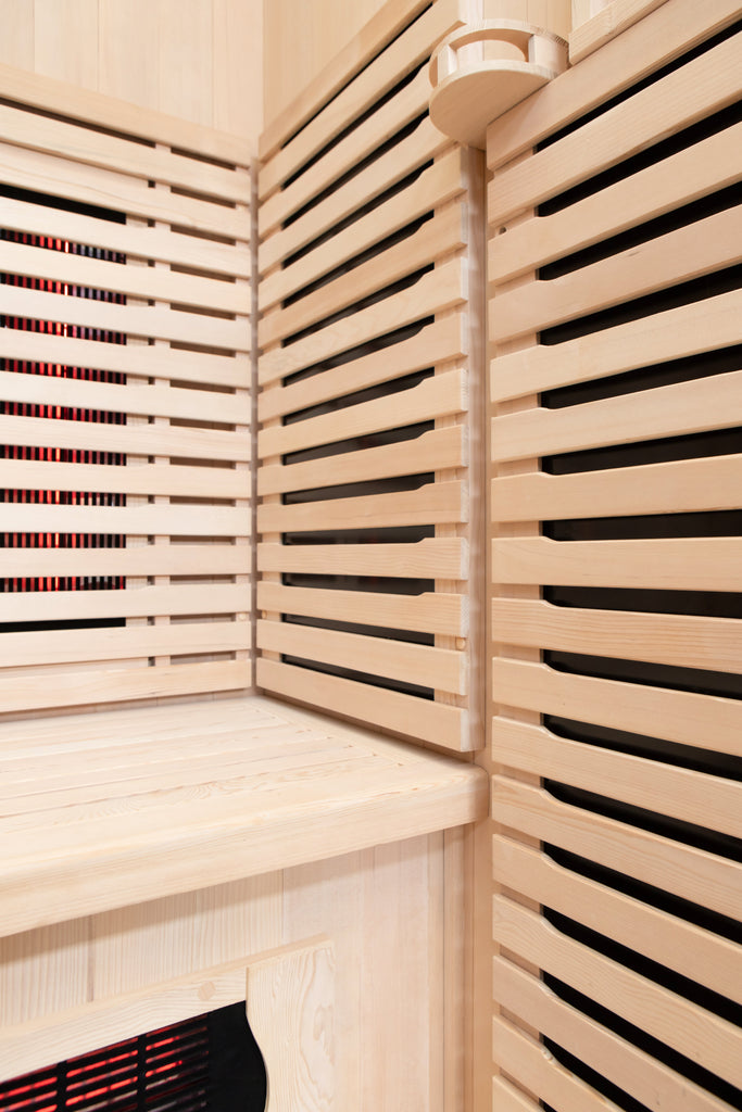 The Crown 2-Person Full Spectrum Infrared Sauna with Smart WiFi App Control