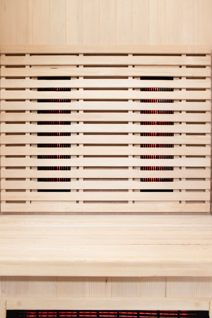 The Crown 2-Person Full Spectrum Infrared Sauna with Smart WiFi App Control