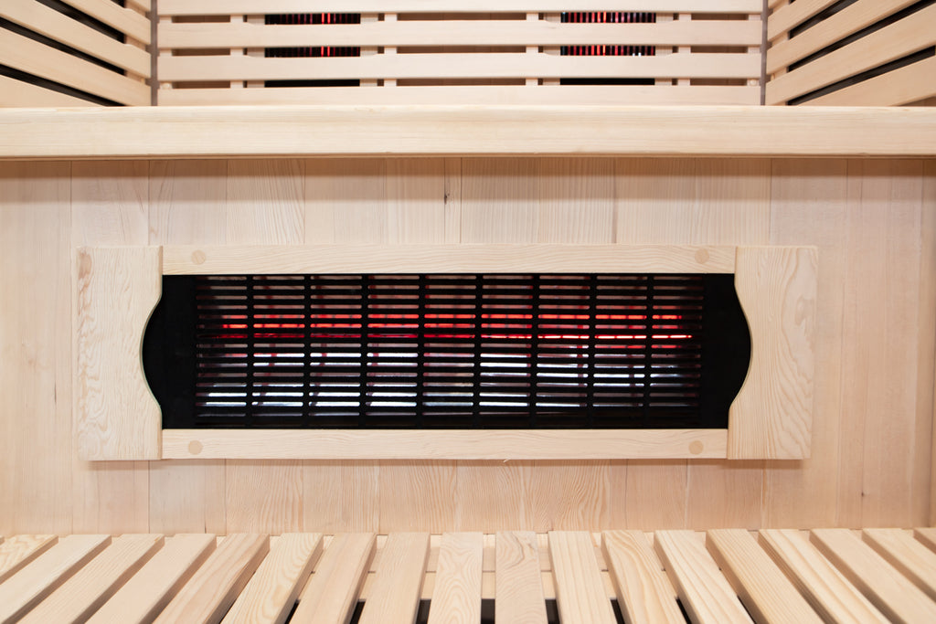 The Crown 2-Person Full Spectrum Infrared Sauna with Smart WiFi App Control