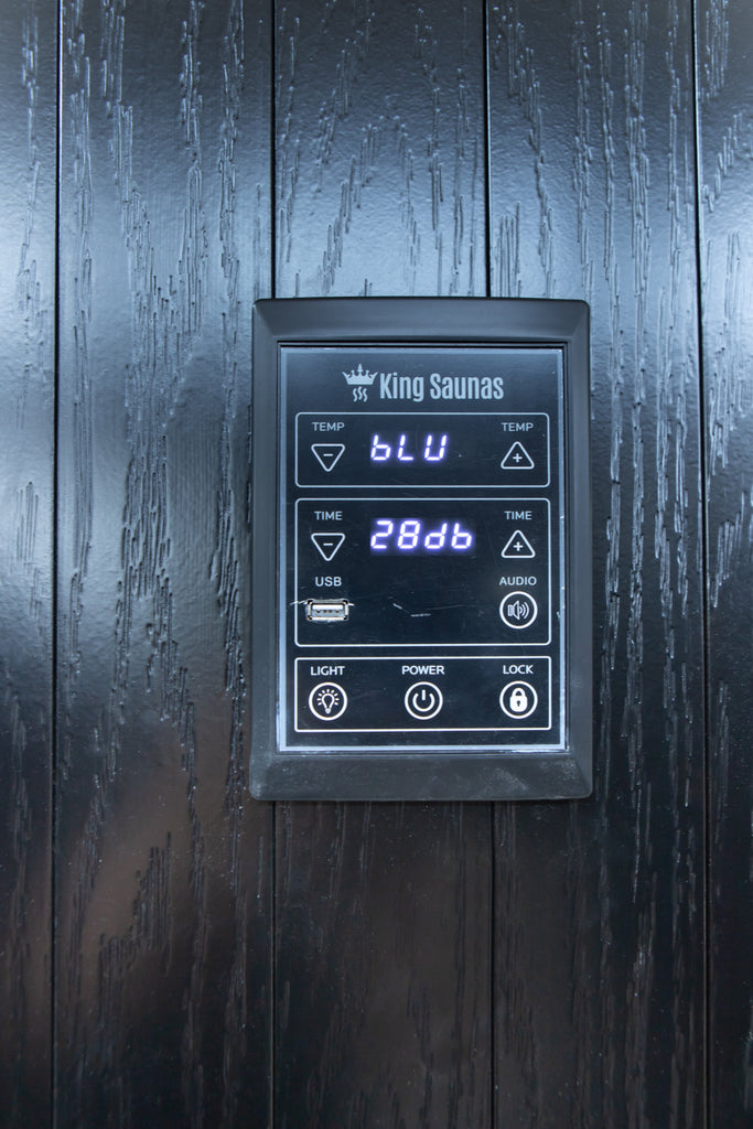 The Crown 2-Person Full Spectrum Infrared Sauna with Smart WiFi App Control