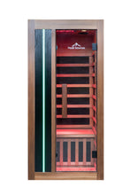 Load image into Gallery viewer, Peak Saunas Aspen 1-Person FAR Infrared Sauna with Smart WiFi App Control