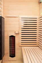 Load image into Gallery viewer, Peak Saunas Denali 3-Person Full Spectrum Infrared Sauna with Built-In XL Medical-Grade Red Light Therapy &amp; Smart WiFi App Control