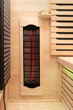 Load image into Gallery viewer, Peak Saunas Denali 3-Person Full Spectrum Infrared Sauna with Built-In XL Medical-Grade Red Light Therapy &amp; Smart WiFi App Control