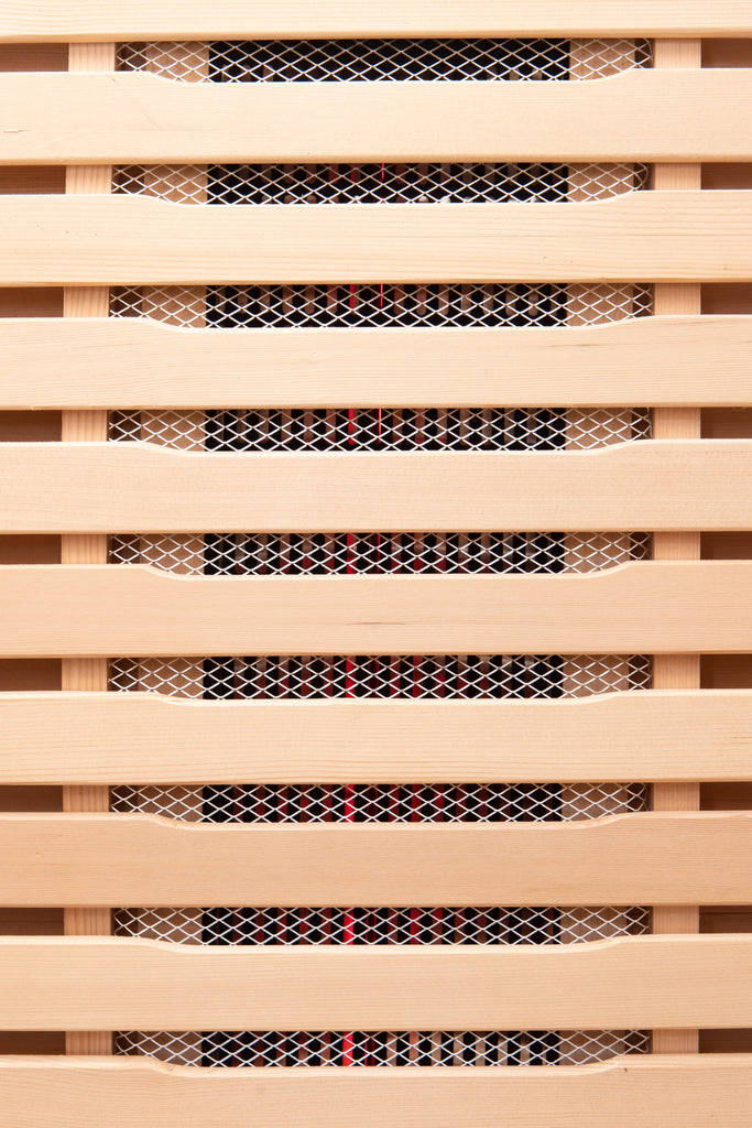 Peak Saunas Denali 3-Person Full Spectrum Infrared Sauna with Built-In XL Medical-Grade Red Light Therapy & Smart WiFi App Control