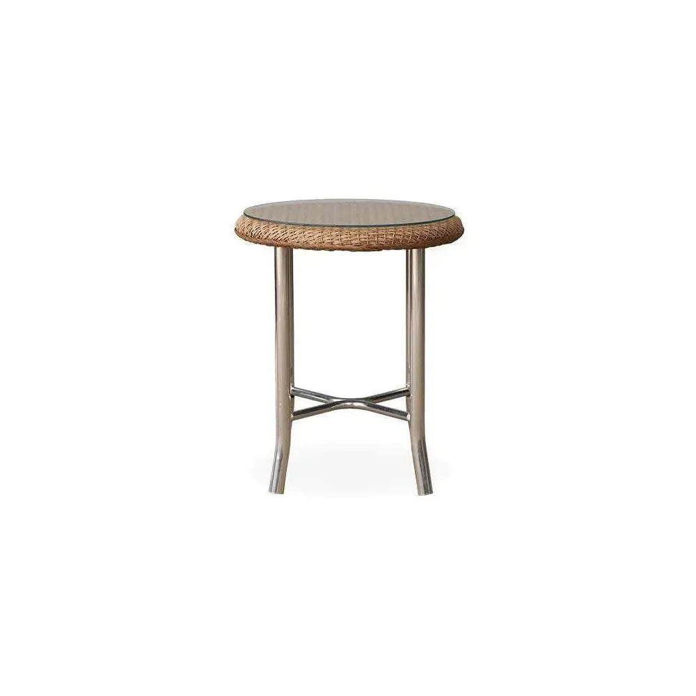 Weekend Retreat 20" Round End Table by Lloyd Flanders