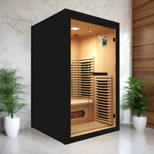 Load image into Gallery viewer, The Crown 2-Person Full Spectrum Infrared Sauna with Smart WiFi App Control