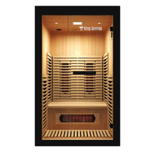 Load image into Gallery viewer, The Crown 2-Person Full Spectrum Infrared Sauna with Smart WiFi App Control