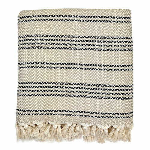 Elysian Woven Stripe Turkish Throw