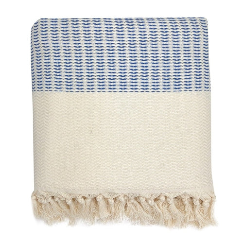 Elysian Plush Wavy Turkish Throw