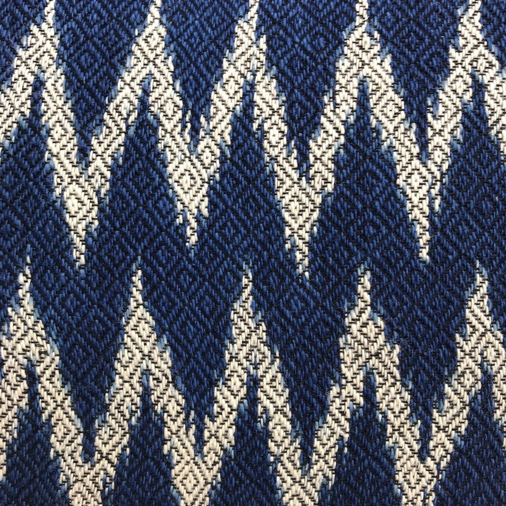 Elysian Indigo Chevron Pillow Cover