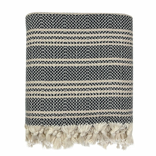 Elysian Woven Stripe Turkish Throw