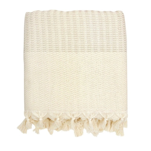 Elysian Plush Wavy Turkish Throw