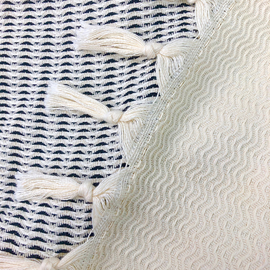 Elysian Plush Wavy Turkish Throw